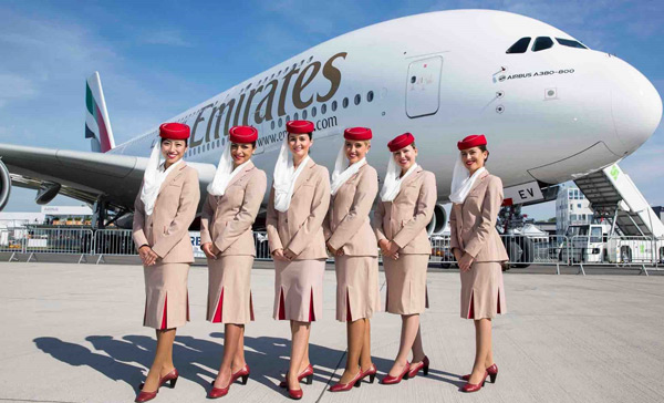 BOOKING AIRCRAFT EMIRATES AIRLINES